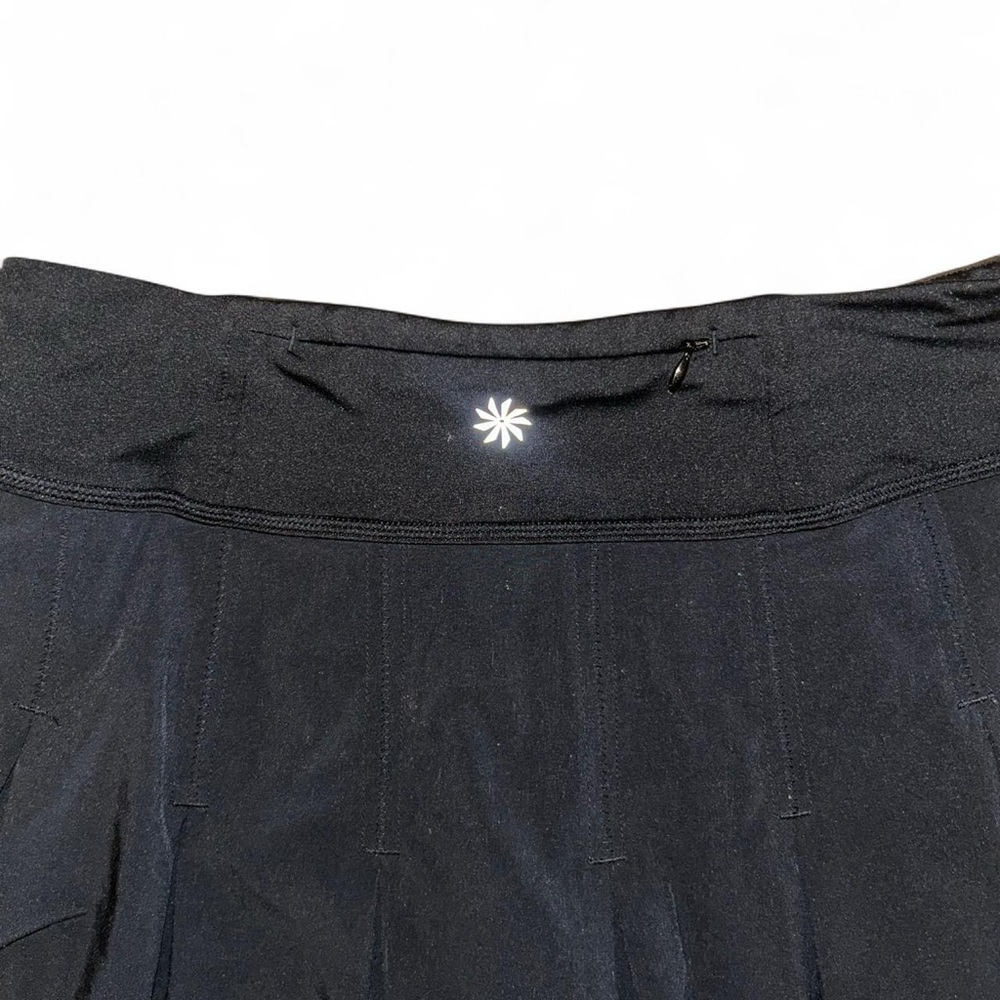 Athleta get goin black tennis skirt with built-in shorts Size S - Picture 4 of 5